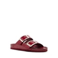 thumbnail image 1 of Madden Girl Women's Bodie Two Strap Buckle Footbed Sandals, 1 of 5