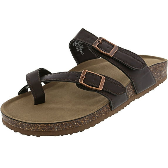 Madden Girl Women's Brycee Dark Brown Sandal - 6.5M