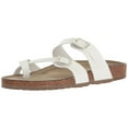 thumbnail image 1 of Madden Girl Women's Bryceee Flat Sandal, White Paris, 6.5, 1 of 4