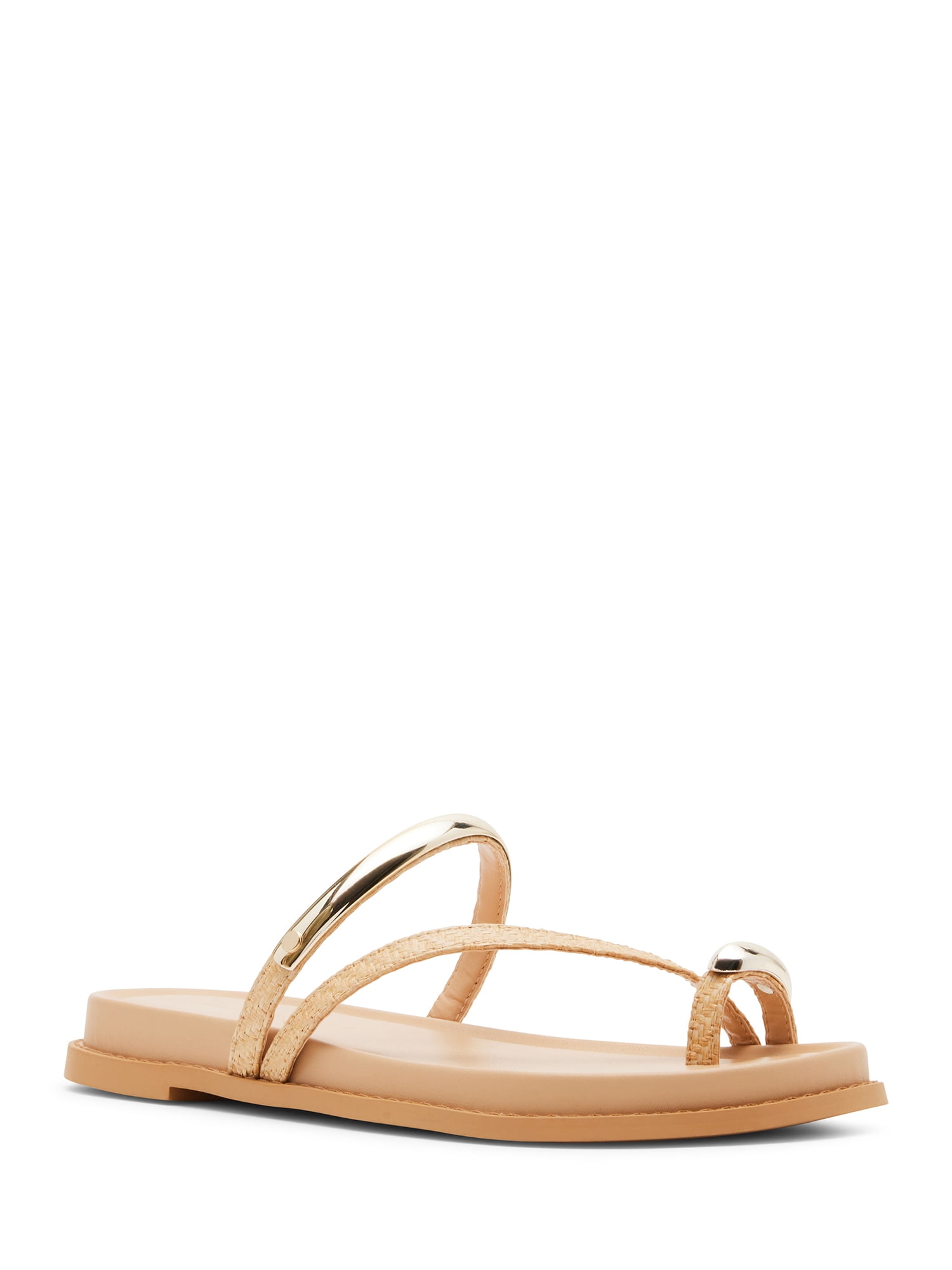 Madden Girl Women's Caribbean Slide On Sandal with Toe Loop
