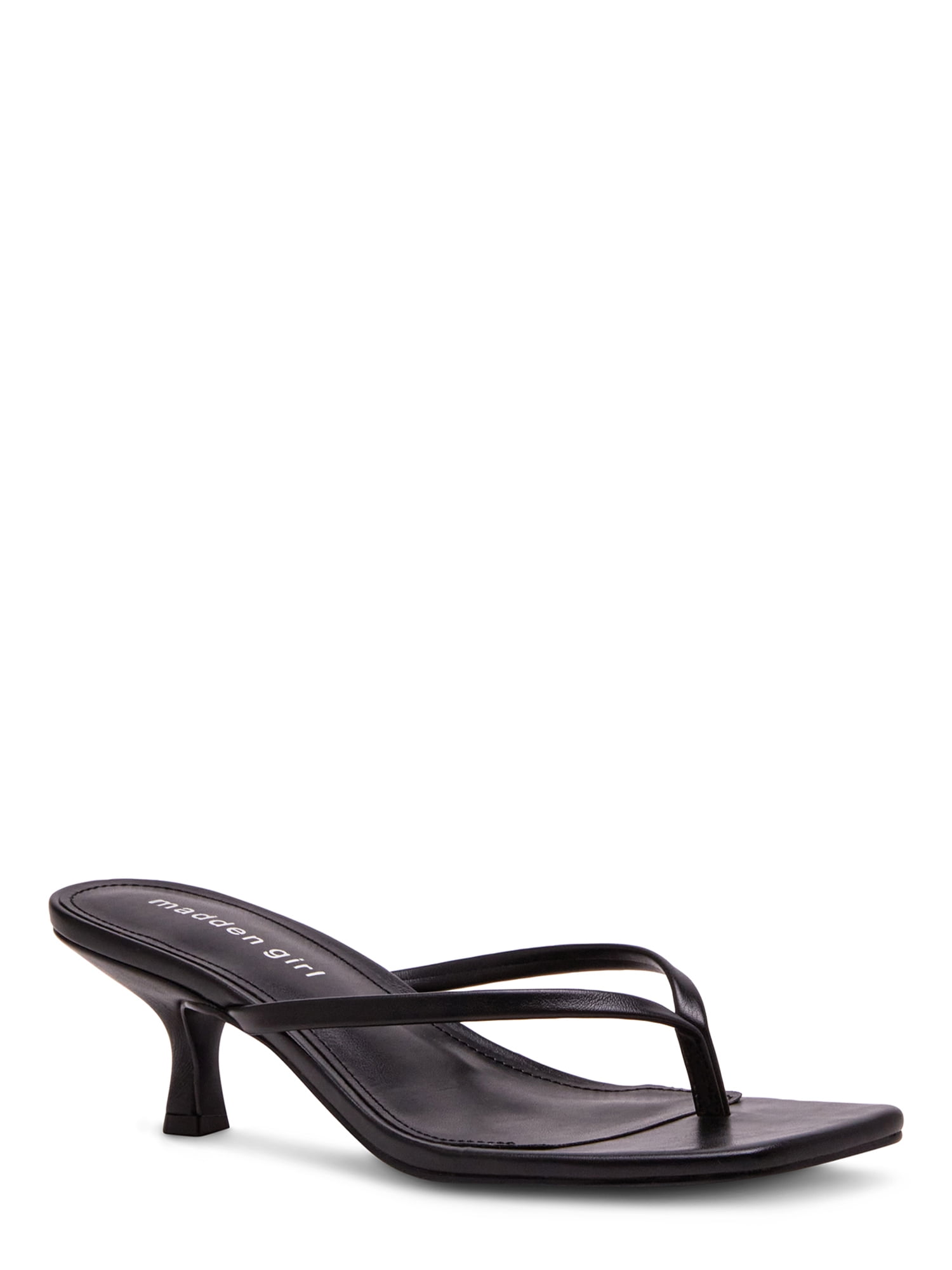 Madden Girl Women's Charlene Thong 2 inch Kitten Heel Sandal Madden Girl Women's Charlene Thong 2 inch Kitten Heel Sandal