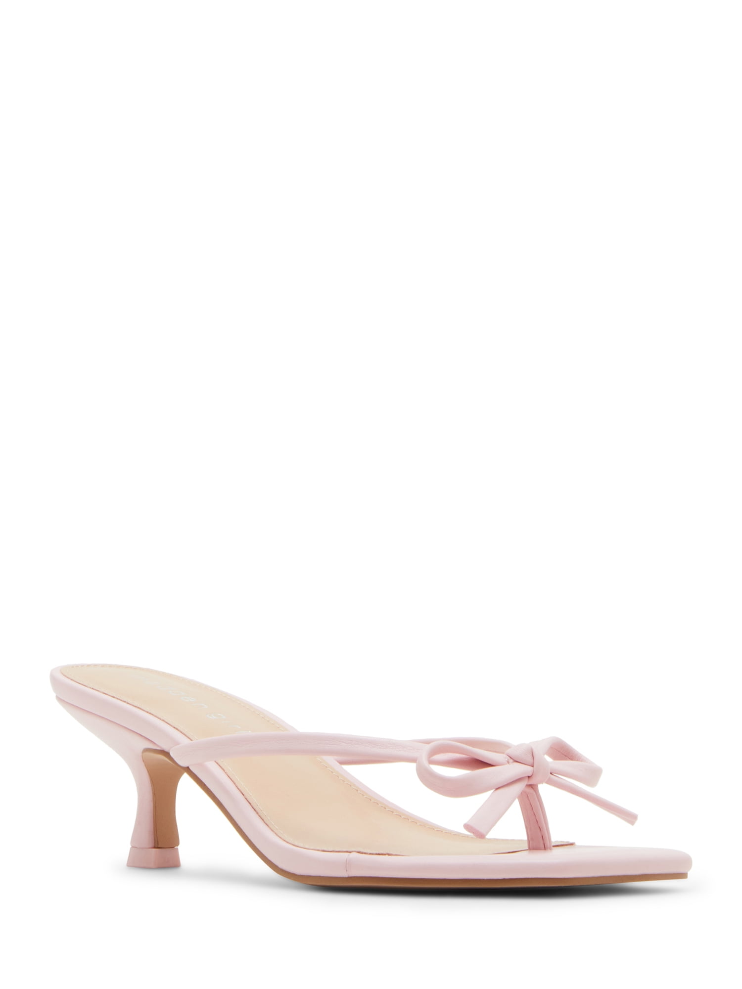 Madden Girl Women's Charlotte Thong Kitten Heel with Bow