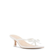 Representative product-family photo: Women's Charlotte Thong Kitten Heel with Bow. Pictured option and availability are unverified.