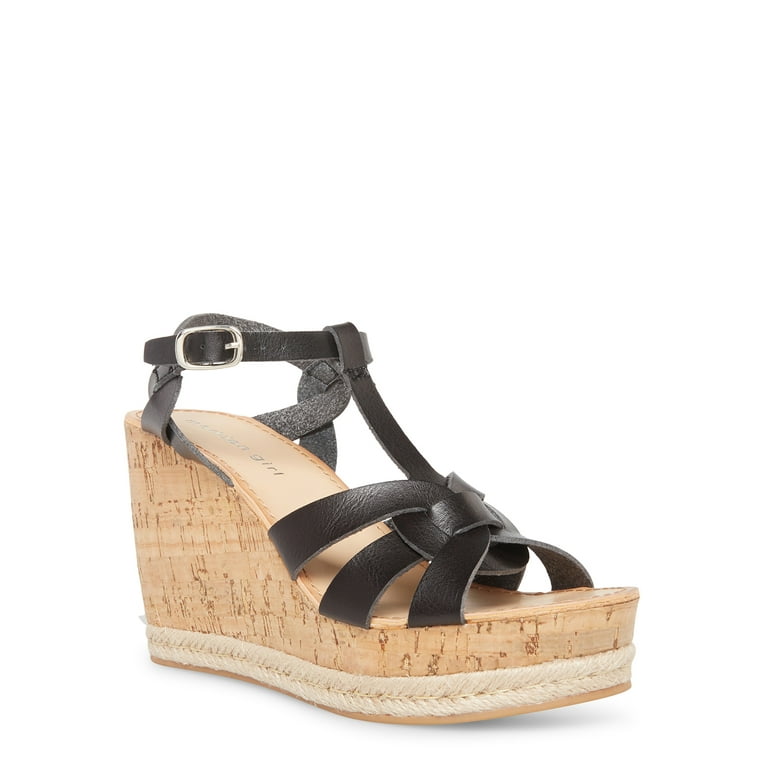Madden girl sale cork wedges