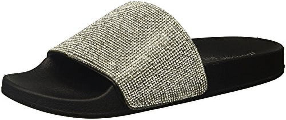 Fancy black paris best sale slides