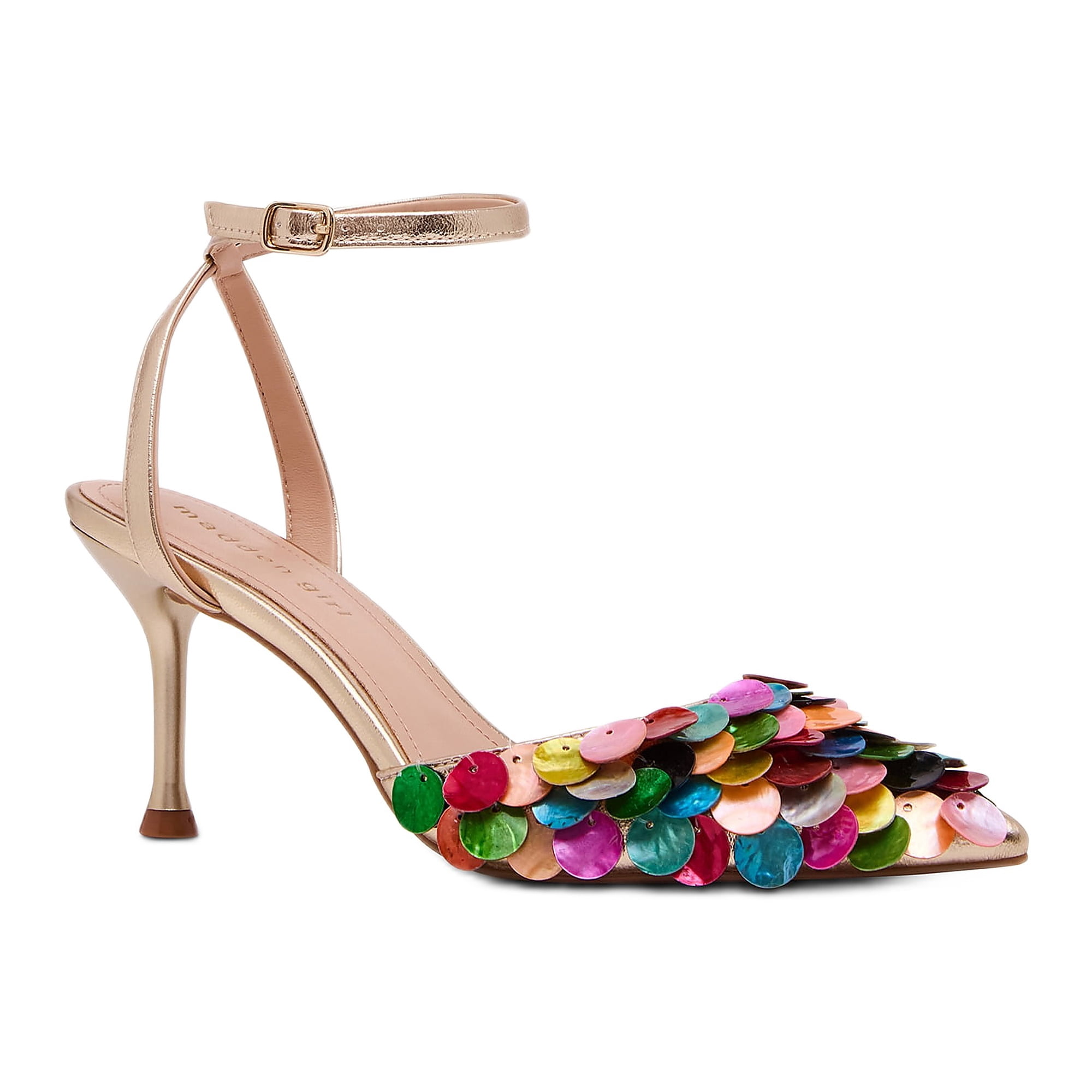 Madden Girl Women's Flora-S Pointed Toe Heel