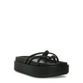 thumbnail image 1 of Madden Girl Women's Fowler Crisscross Flatform Sandals, 1 of 4