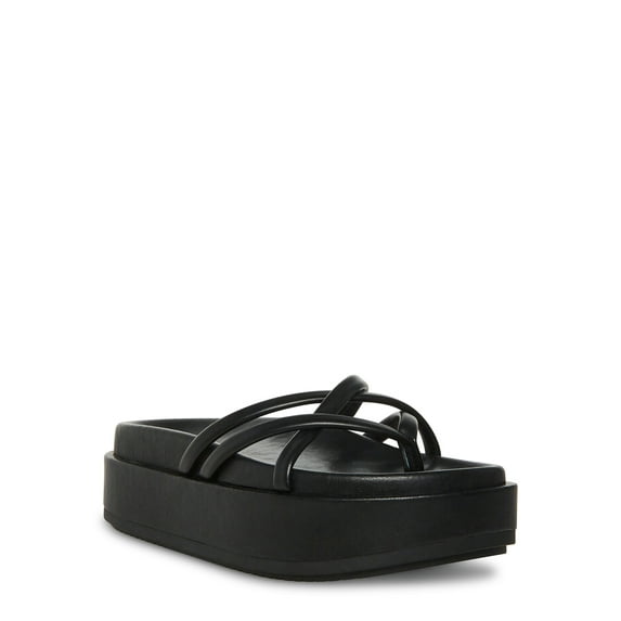 Madden Girl Women's Fowler Crisscross Flatform Sandals