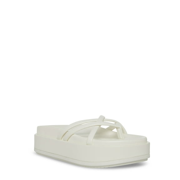 Madden Girl Women's Fowler Crisscross Flatform Sandals