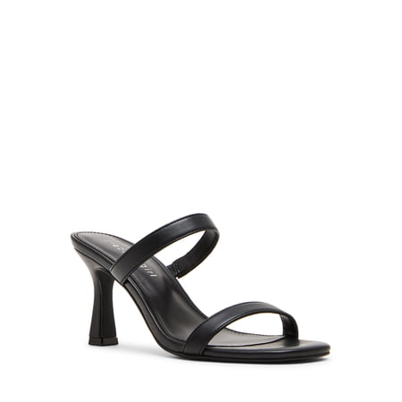 Madden Girl Women's Georgiie Two Strap Heeled Sandal