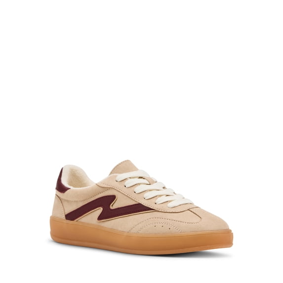 Madden Girl Women's Giia Gum Sole Lace-Up Sneakers