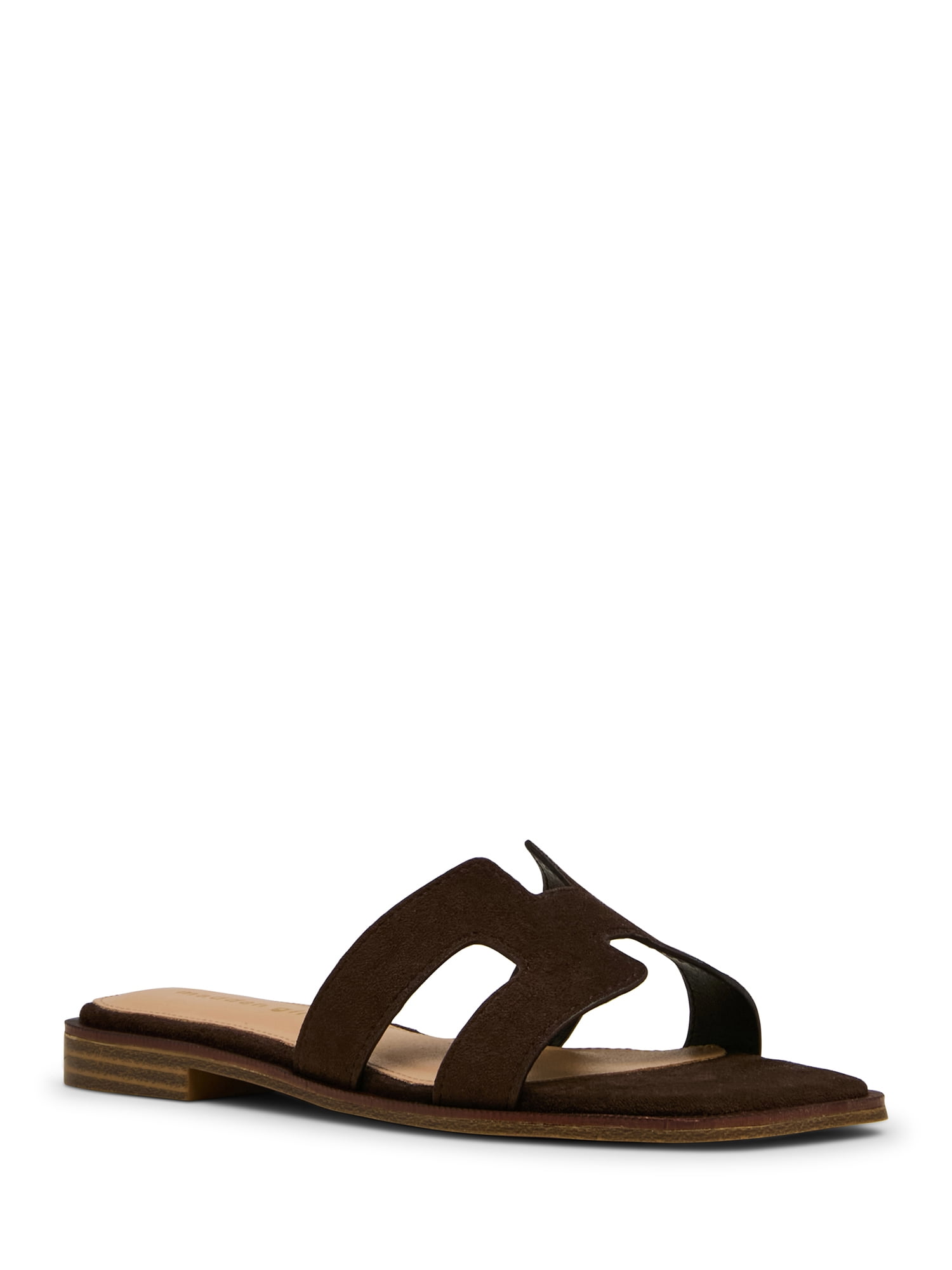 Madden Girl Women's Hailey Flat Slide Sandal