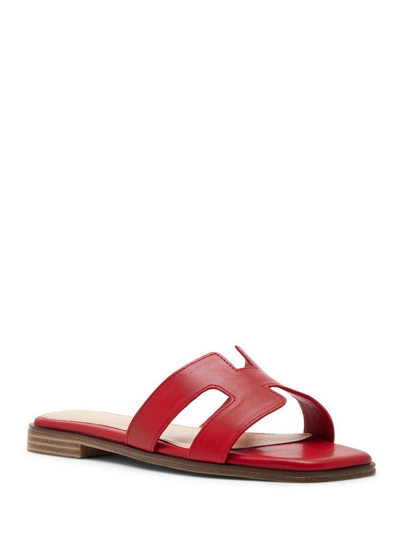 Madden Girl Women's Hailey Flat Slide Sandal - Walmart.com