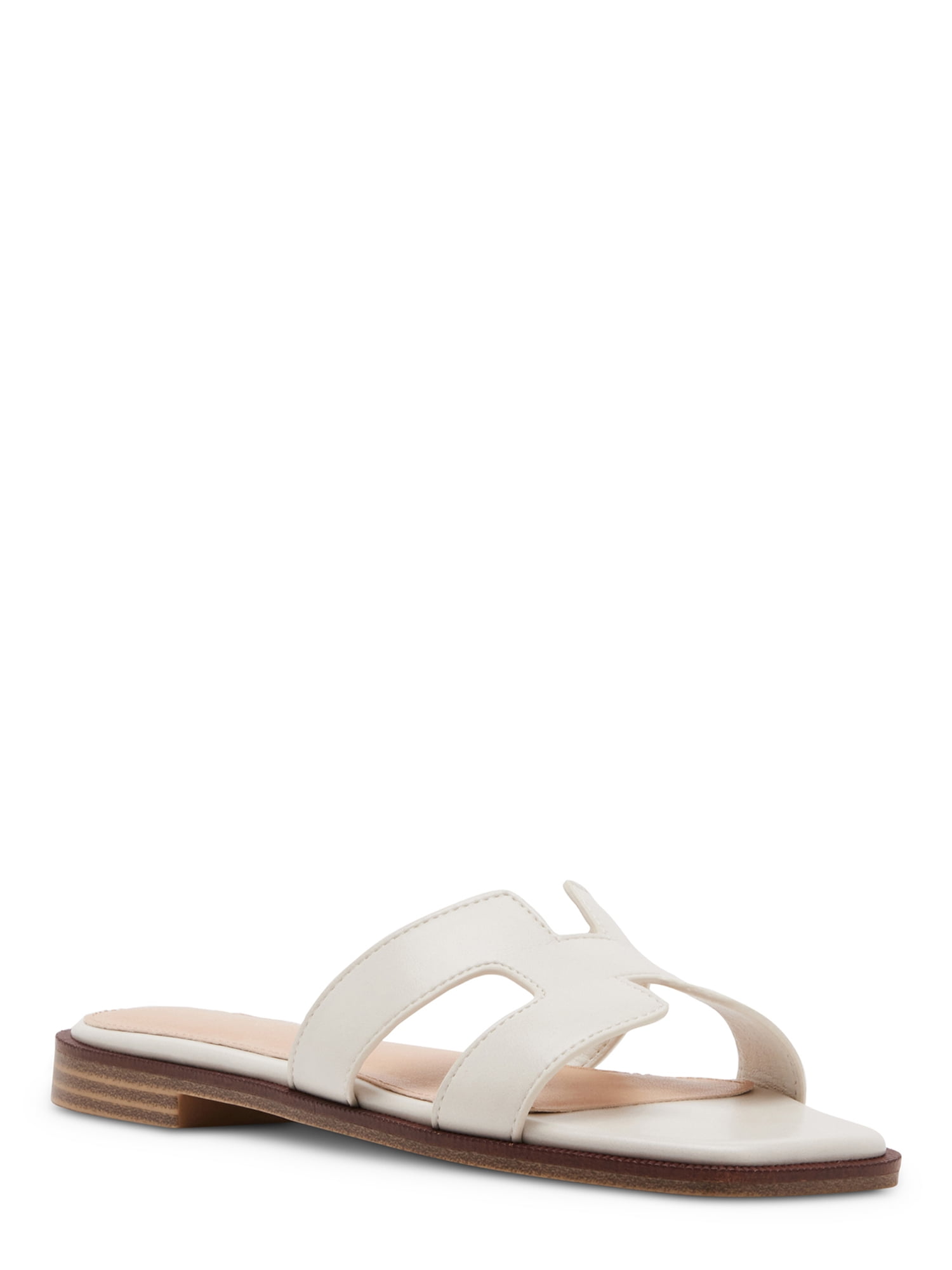 Madden Girl Women's Hailey Flat Slide Sandal