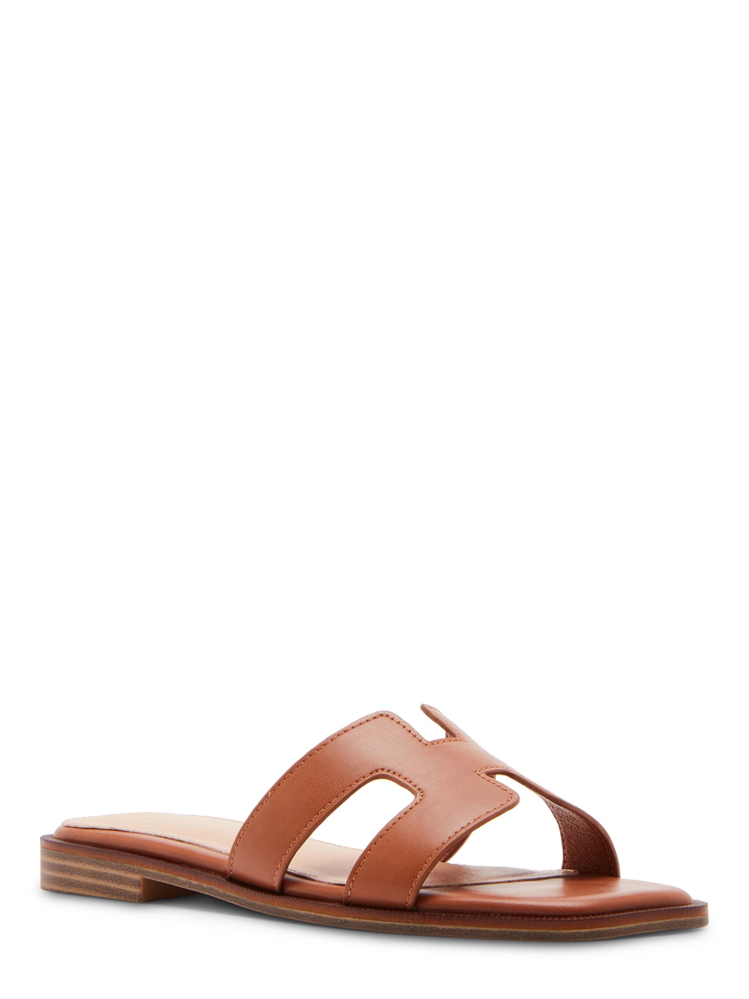 Madden Girl Women's Hailey Flat Slide Sandal