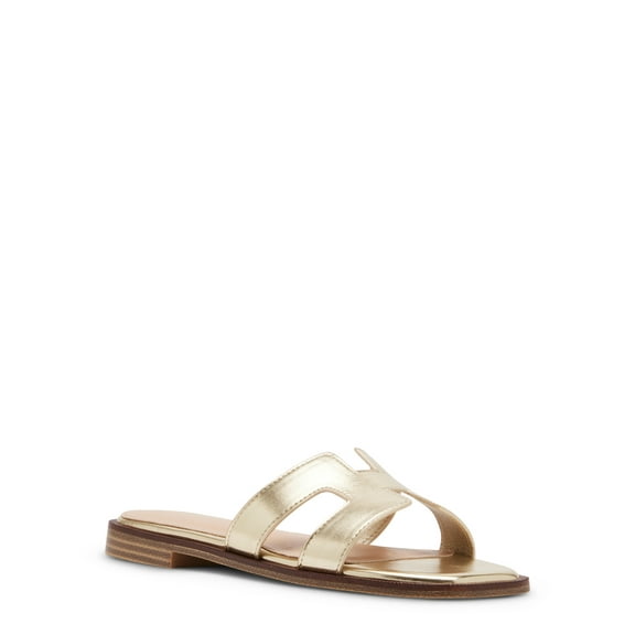 Madden Girl Women's Hailey Flat Slide Sandal