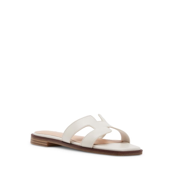 Madden Girl Women's Hailey Flat Slide Sandal