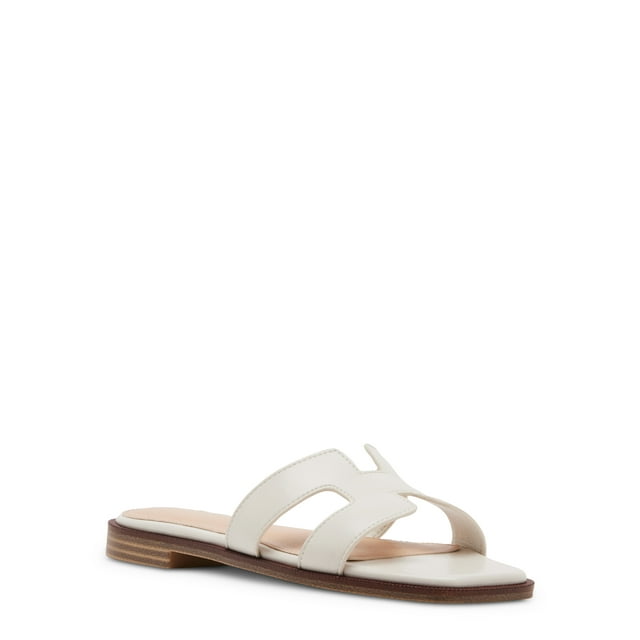 Madden Girl Women's Hailey H-Band Flat Slide Sandal - Walmart.com