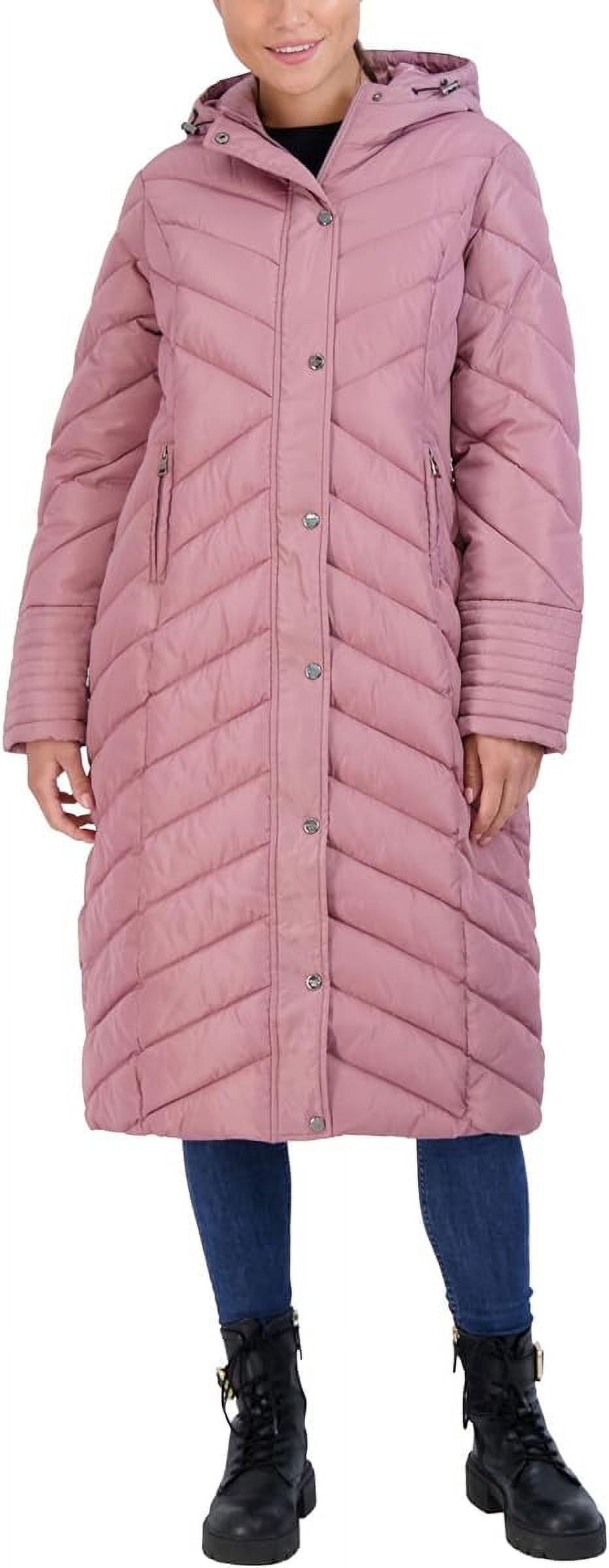 Swiss Tech Women's and Women’s Plus Bibbed Solarball Puffer Coat with ...