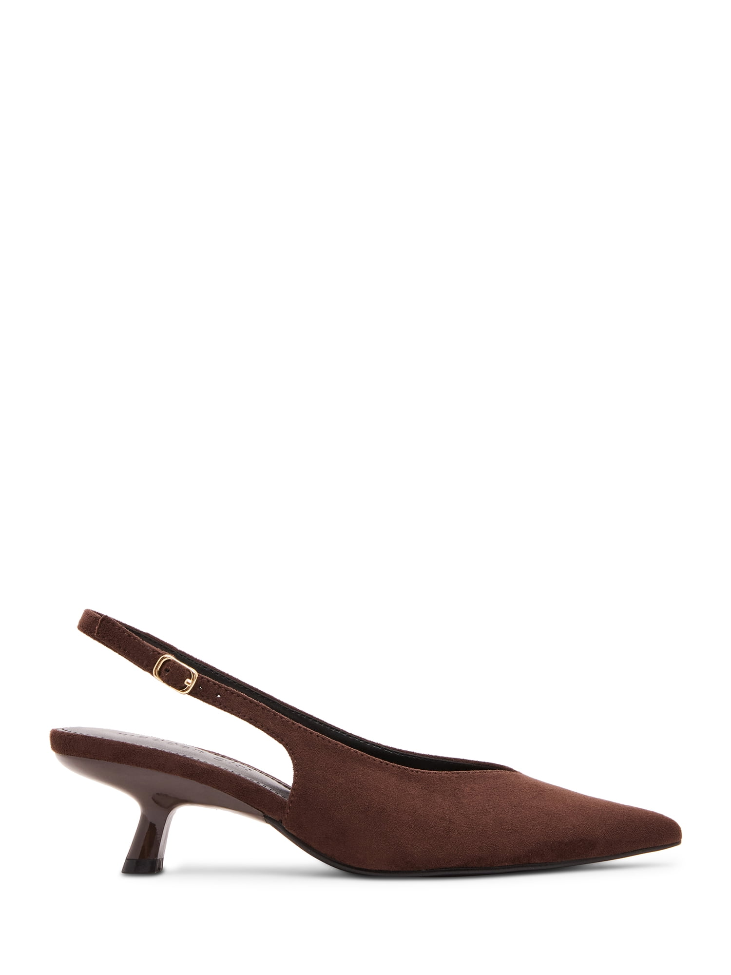 Madden Girl Women's Kittenn Slingback Kitten Heel