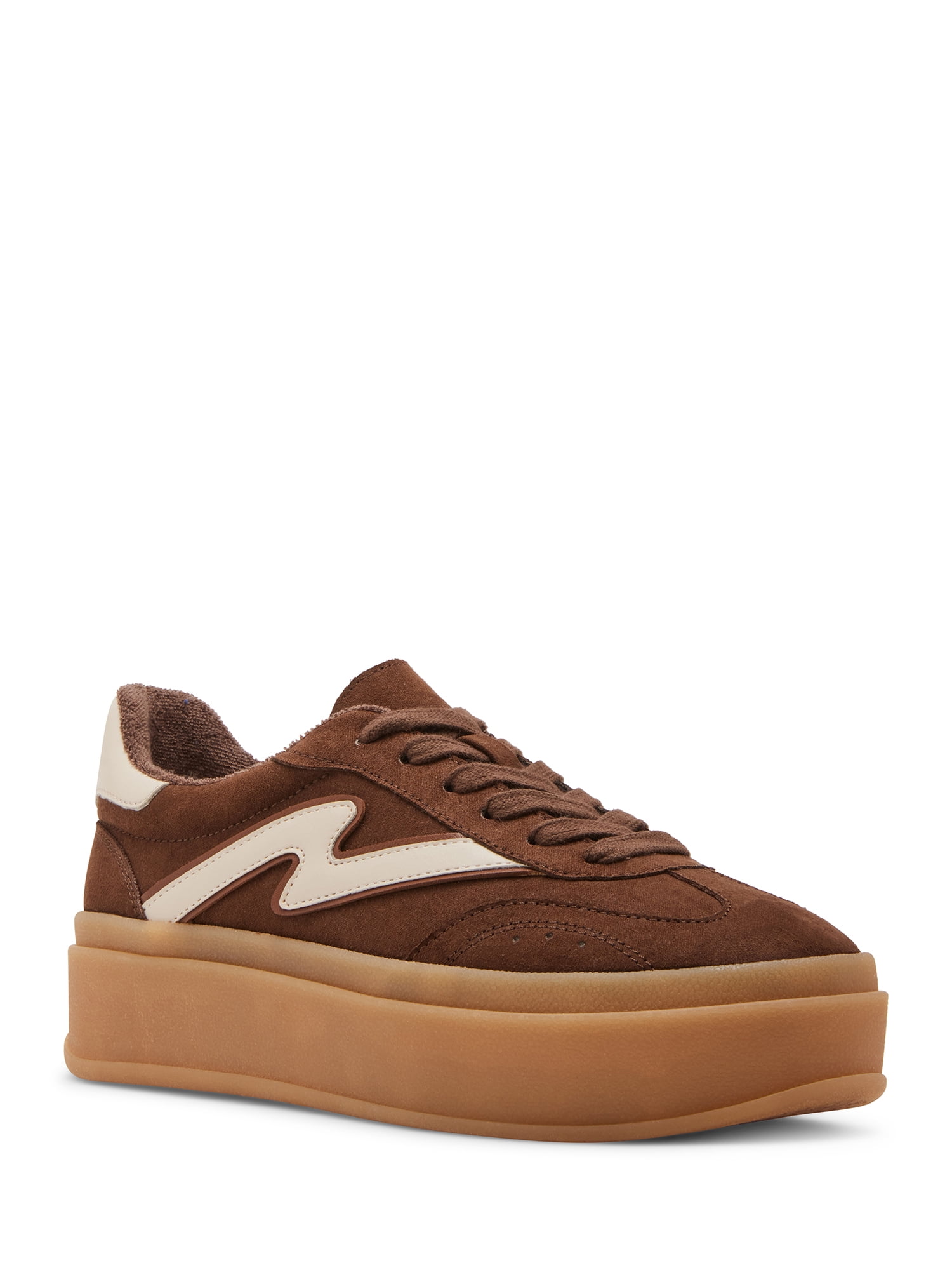 Madden Girl Women's Mightty Gum Sole Lace-Up Platform Sneaker