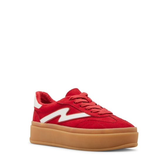 Madden Girl Women's Mightty Gum Sole Lace-Up Platform Sneaker