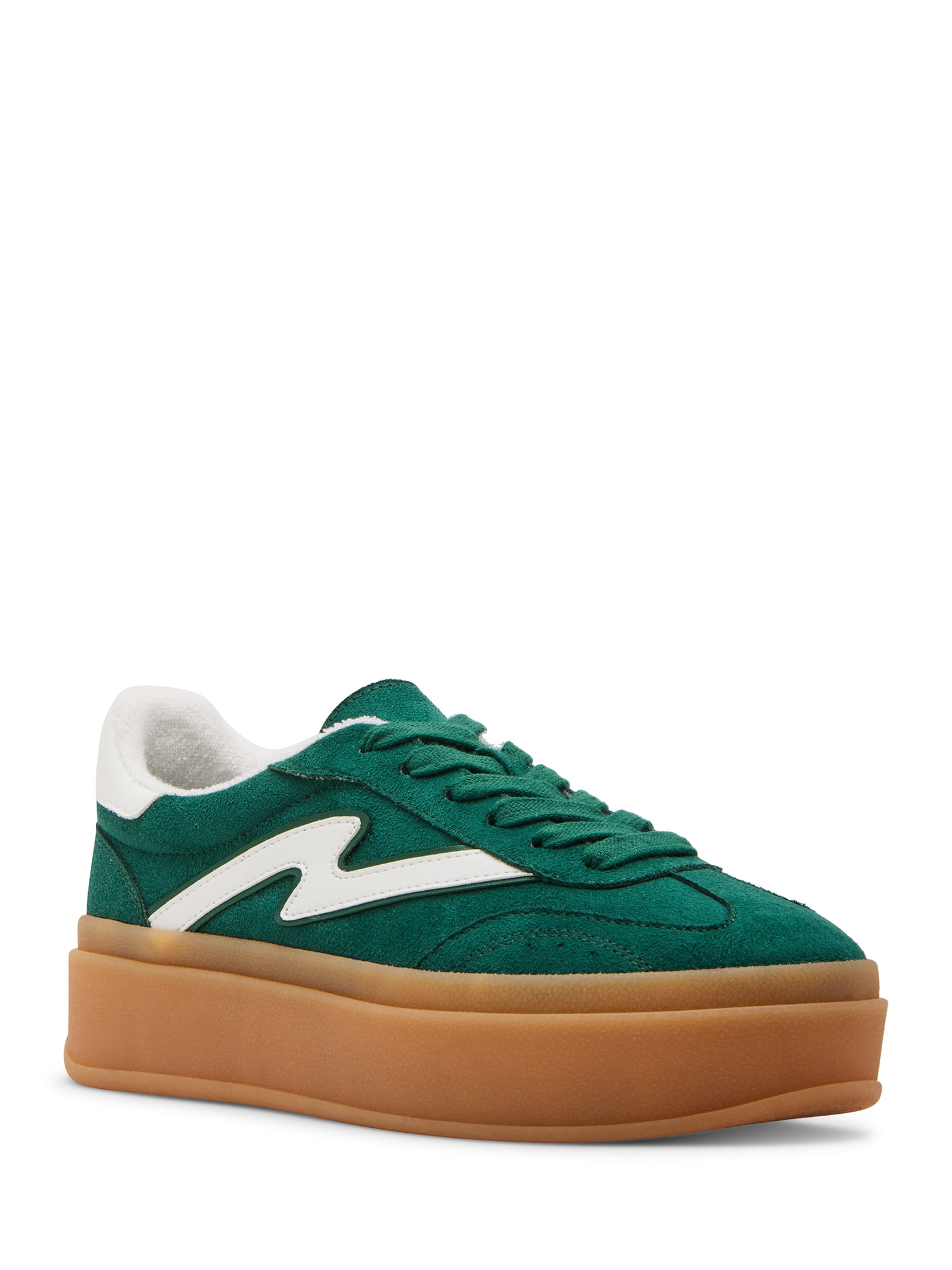 Madden Girl Women's Mightty Gum Sole Lace-Up Platform Sneaker