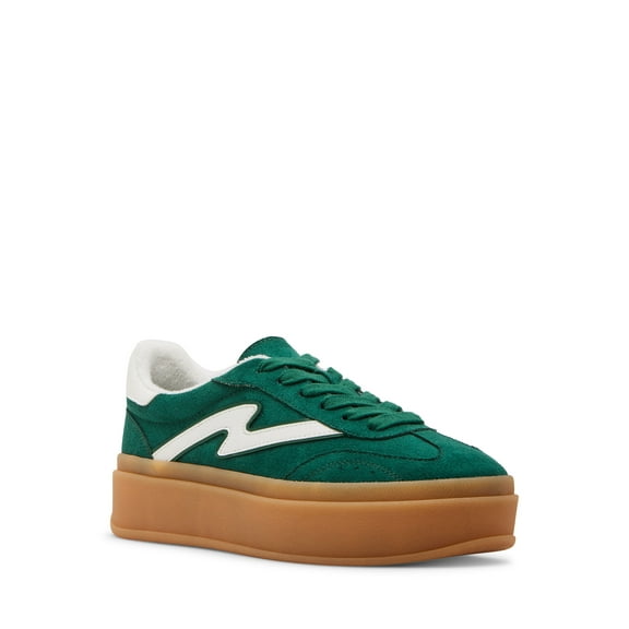Madden Girl Women's Mightty Gum Sole Lace-Up Platform Sneaker
