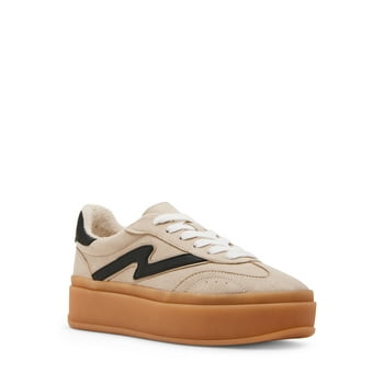 Madden Girl Women's Mightty Gum Sole Lace-Up Platform Sneaker