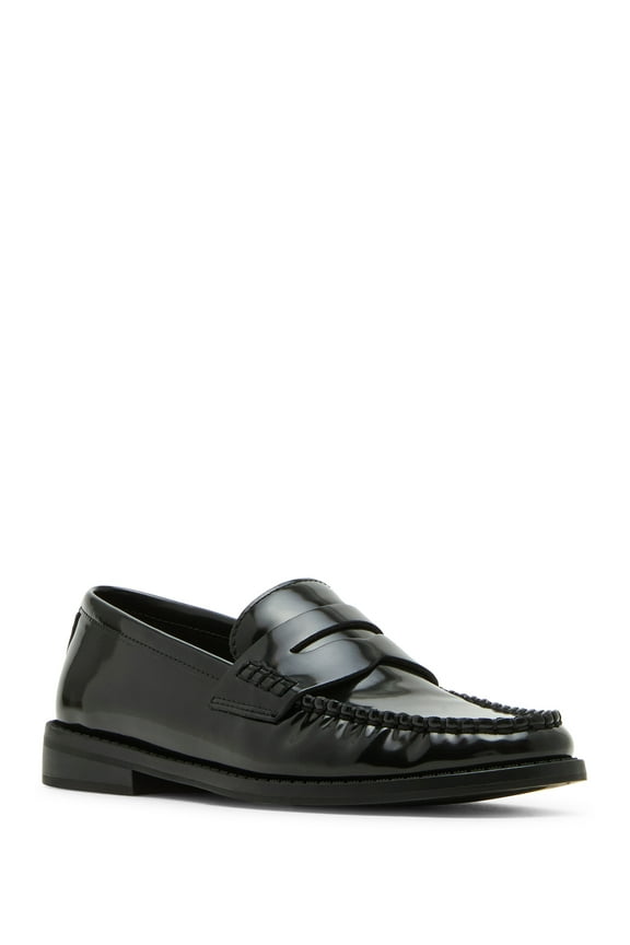 Women's Prep Slide On Loafer with Pleated Toe