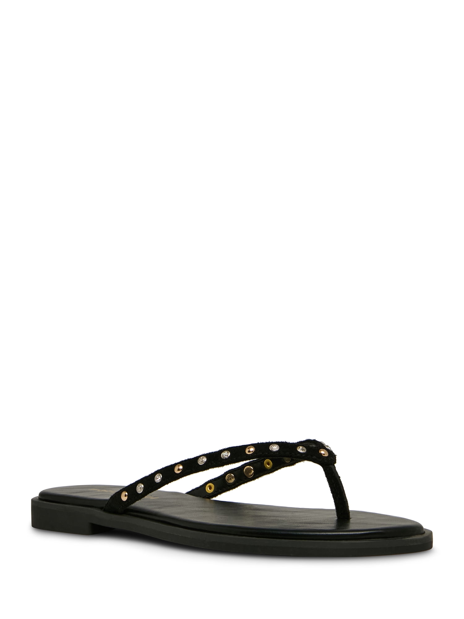 Madden Girl Women's Scouttt Studded Thong Sandal