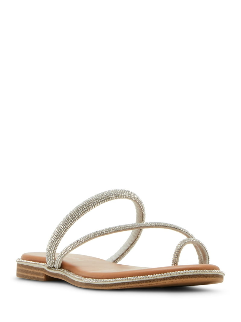 Madden Girl Women's Spotlight-B Toe Loop Slip On Bling