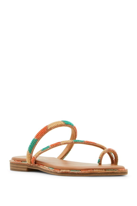 Women's Spotlight-R Toe Loop Slip On Bling Sandal