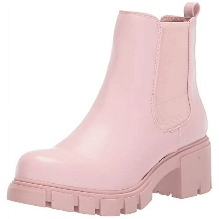 Madden Girl Women s Tessa Chelsea Boot Pink Paris 8 Walmart