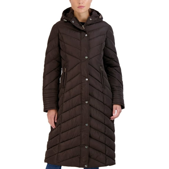Madden Girl Women’s Winter Jacket – Long Length Quilted Maxi Puffer Parka Coat (S-3X)