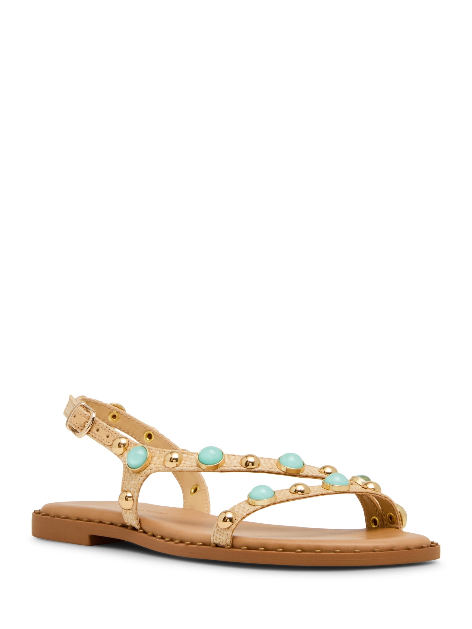 Madden Girl Women's Wittty Jeweled Strappy Sandal
