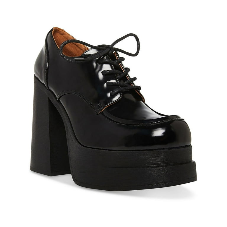 Madden Girl Womens DRUMMEN Almond toe Lace up Block Heels Walmart