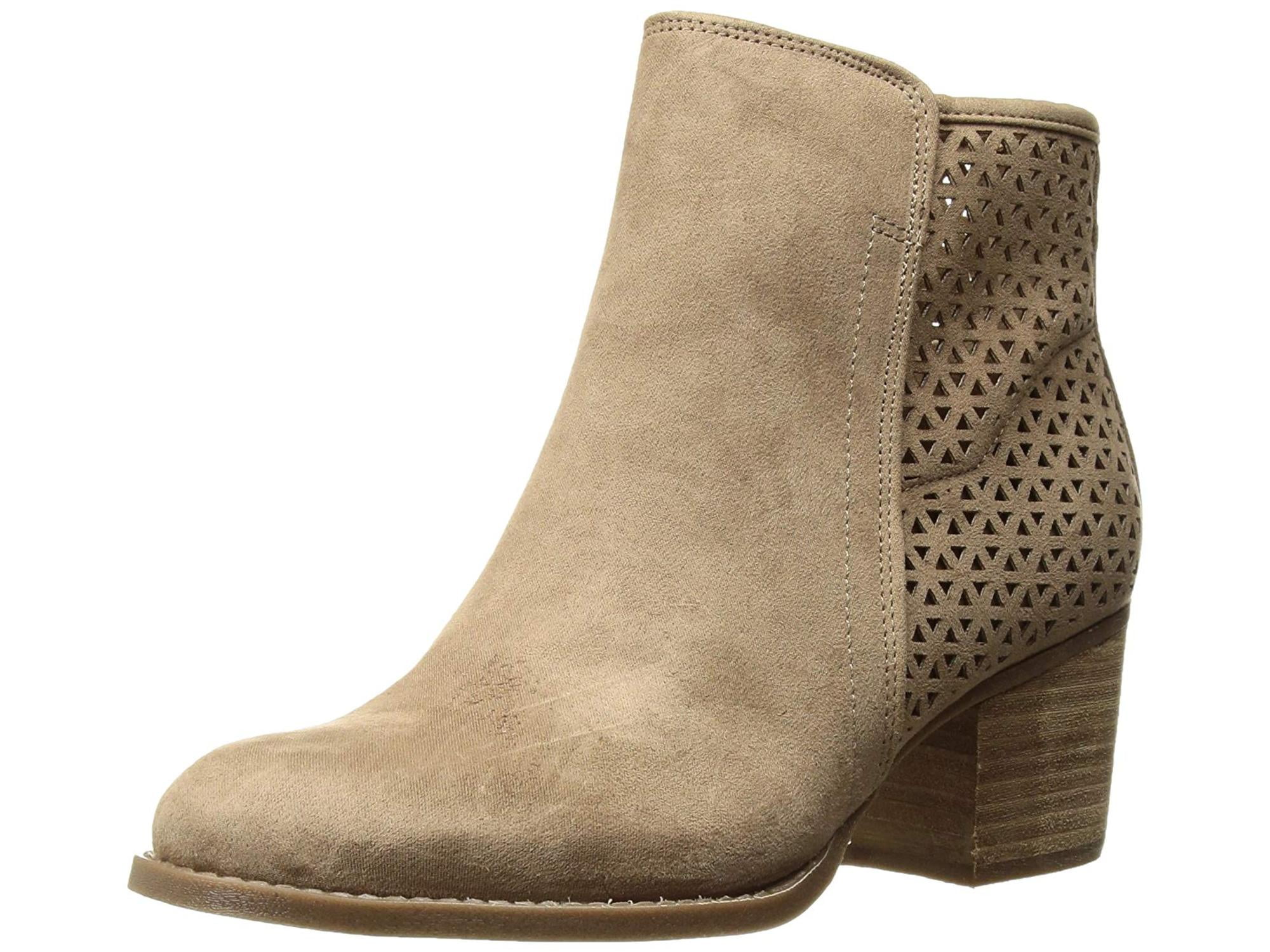Madden Girl Womens Fayth Fabric Round Toe Ankle Fashion Boots Walmart
