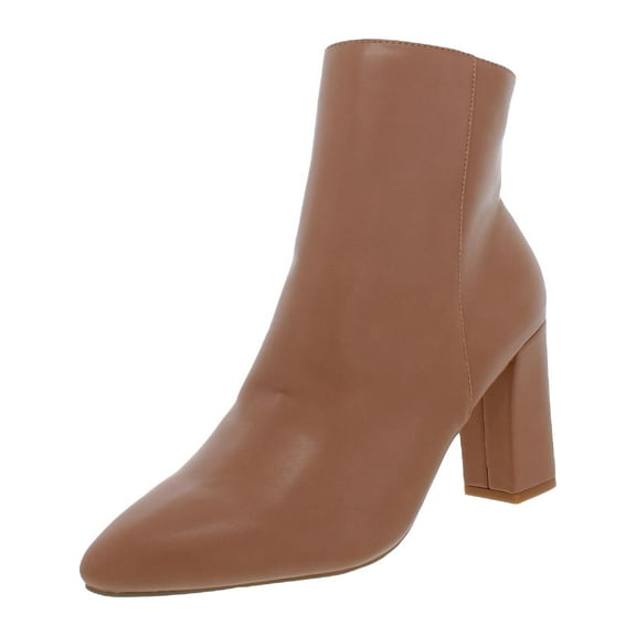 Madden Girl Womens Flexx Faux Leather Pointed Toe Booties