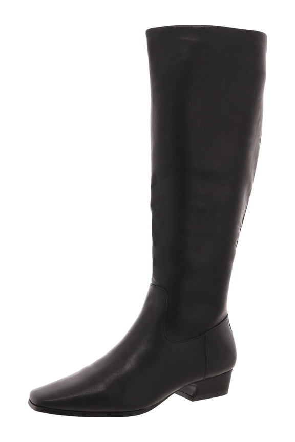 Women's Florence Snip-Toe Knee-High Boots Black Pari Size 7