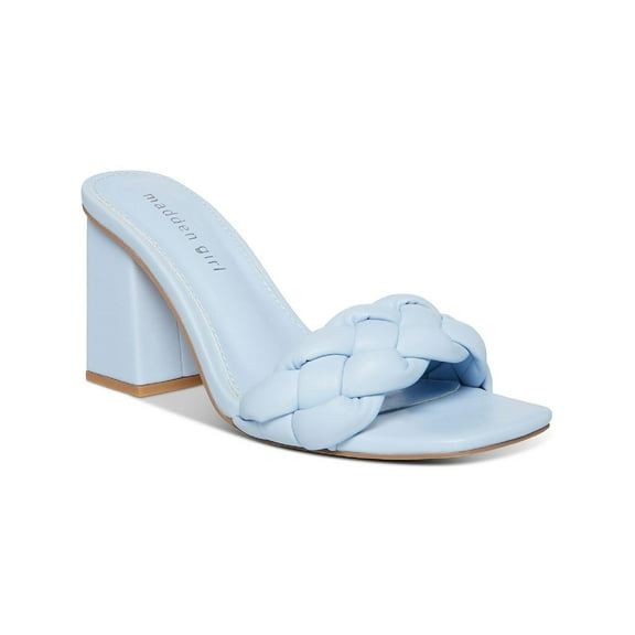 Madden Girl Womens Gracy Slip On Padded Insole Slide Sandals