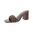 thumbnail image 1 of Madden Girl Womens Gracy Slip On Padded Insole Slide Sandals, 1 of 3