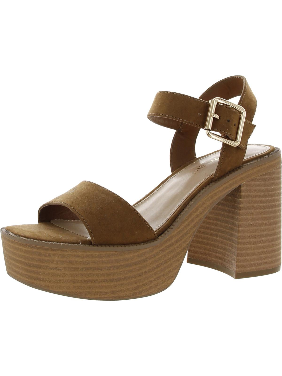Madden Girl Womens Grandview Ankle Strap Block Heel Platform Sandals