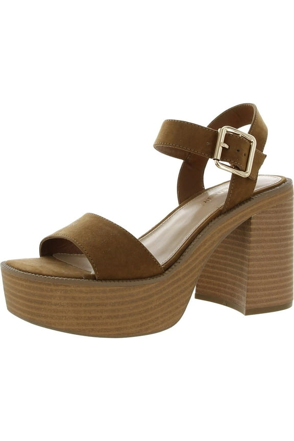 Womens Grandview Ankle Strap Block Heel Platform Sandals