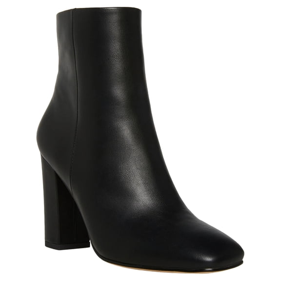 Madden Girl Womens Knox Faux Leather Square toe Ankle Boots