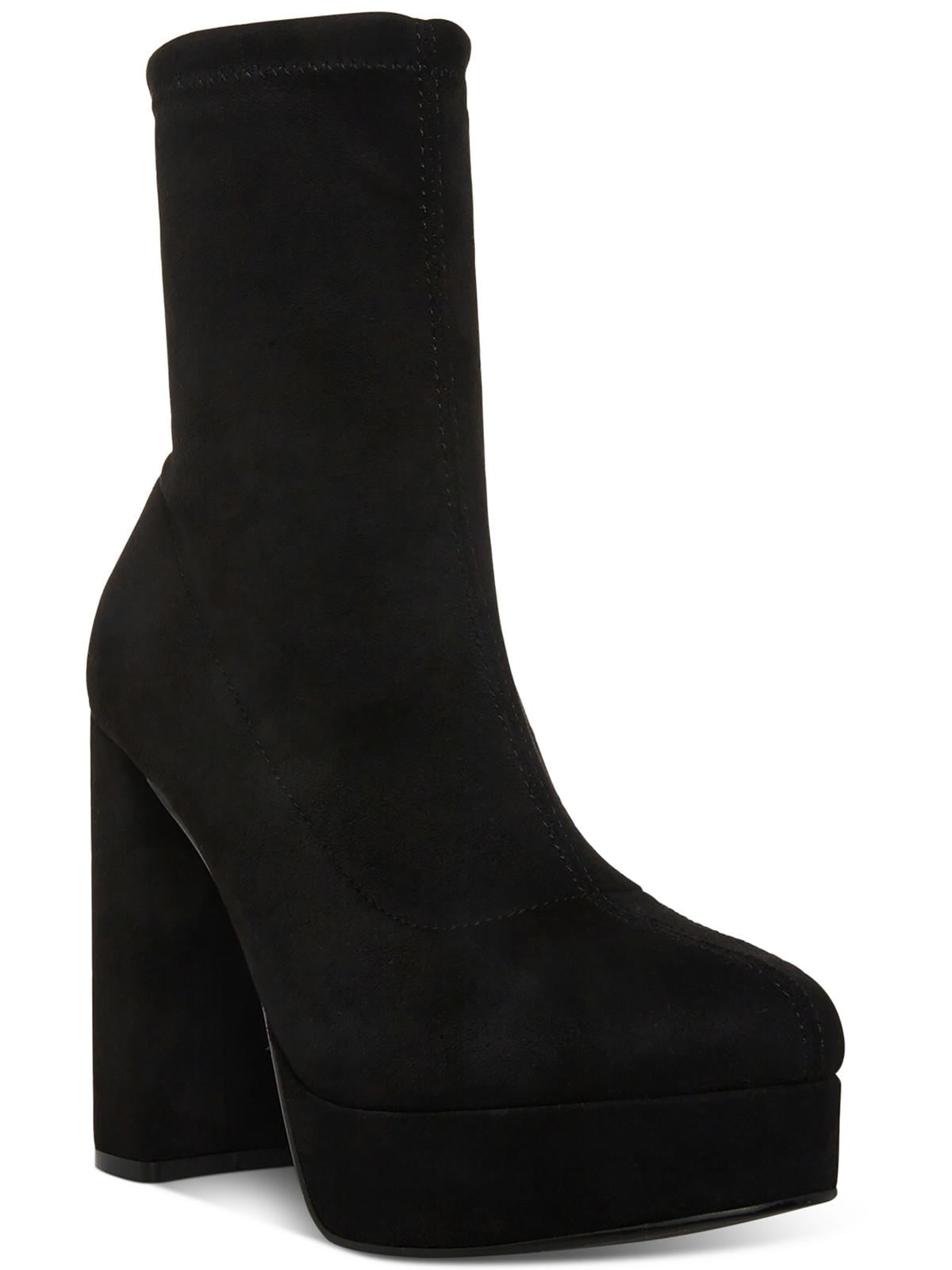 Madden girl black suede booties 2025