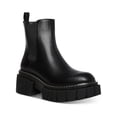 thumbnail image 1 of Madden Girl Womens Pheobe Leather Lug Sole Chelsea Boots, 1 of 3