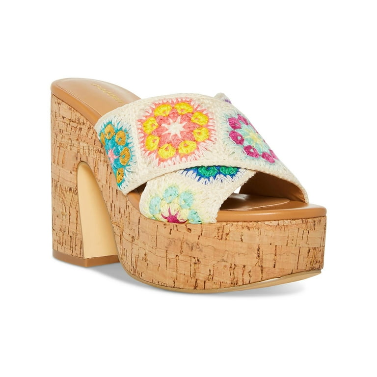 Madden girl floral heels hotsell