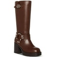 thumbnail image 1 of Madden Girl Womens Touring Tall Faux Leather Knee-High Boots, 1 of 1