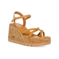 thumbnail image 1 of Madden Girl Womens Vault-C Faux Leather Dressy Wedge Sandals, 1 of 3